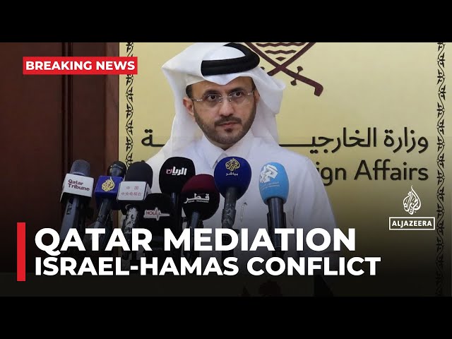 ⁣Qatar will resume mediation effort once all sides show ‘willingness, seriousness’