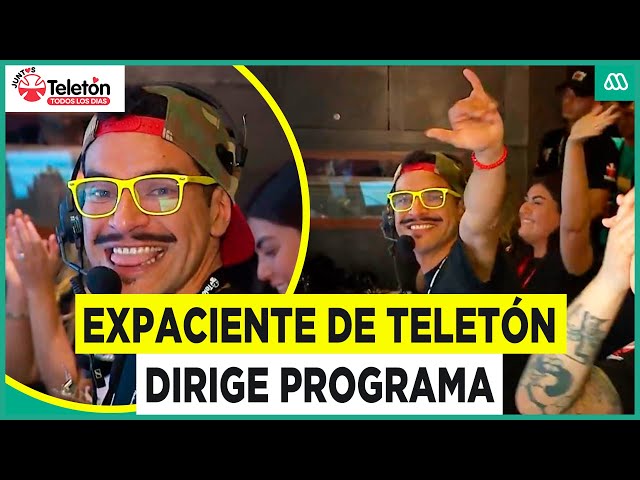 ⁣"Estuvo 18 años rehabilitándose": Por primera vez un expaciente de la Teletón dirige un pr