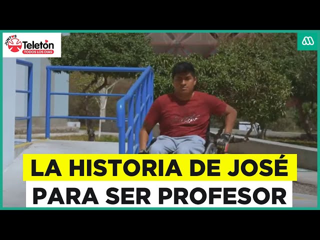 ⁣Teletón 2024 | La historia de José para convertirse en profesor de educación física