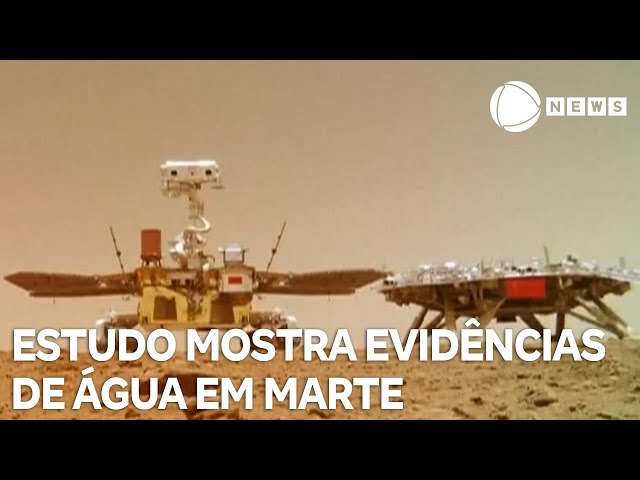 ⁣Pesquisa mostra evidências da existência de água em Marte