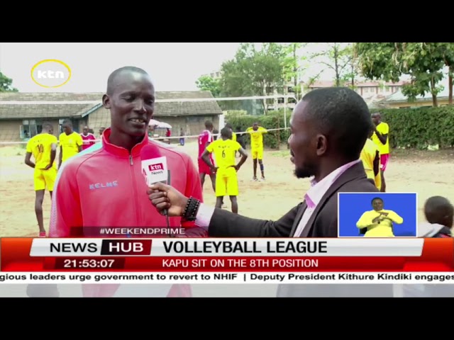 ⁣KAPU are seeking to finish top 8 in their first season in the Kenya Volleyball League