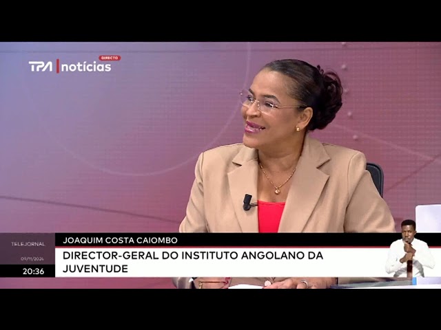 ⁣Entrevista com Joaquim Costa Caiambo, Director Geral do Instituto Angolano da Juventude