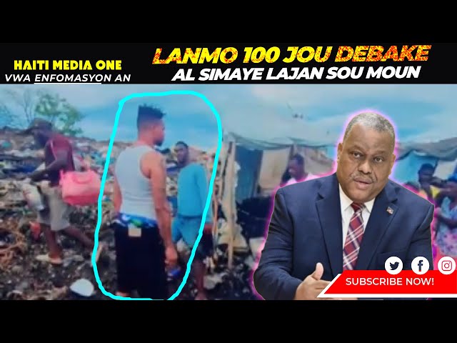 ⁣Lamo 100 Jou debake Nan Mache ak Pil Soldal Al Simaye Lajan, Garry Conille Revoke