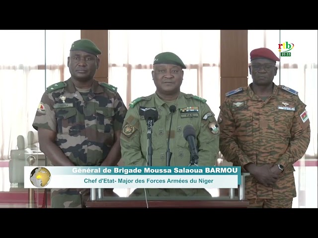 ⁣Actualité AES : le Général Assimi GOÏTA rencontre les Chefs d’Etats-majors généraux des Armées