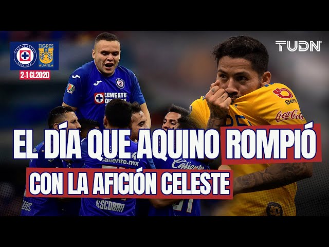 ⁣El día que Aquino BESÓ EL ESCUDO de Tigres ante Cruz Azul - PREVIA CL 2020 | TUDN