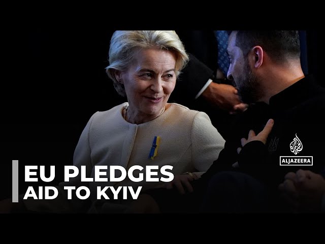 ⁣Relying on western support: EU pledges aid to Kyiv after Trump's election victory