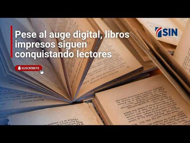 ⁣Pese al auge digital, libros impresos siguen conquistando lectores en Feria Internacional del Libro