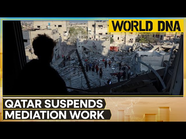 ⁣Qatar Suspends Mediation In Israel-Hamas Talks & Hostage Deal | World News | World DNA