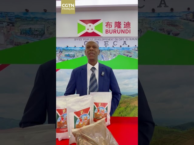 ⁣Le produit de chez moi est à la #CIIE2024, le café du #Burundi