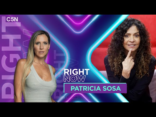 ⁣PATRICIA SOSA en RIGHT NOW