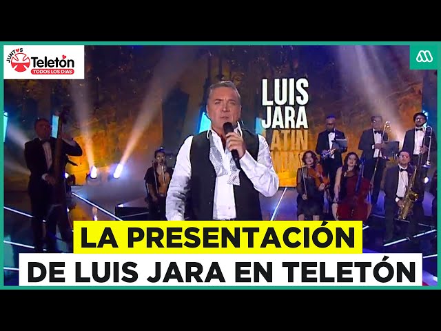 ⁣Teletón 2024 | Luis Jara deslumbra con su voz en el Teatro Teletón