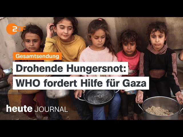 ⁣heute journal vom 09.11.2024 Jubiläum Mauerfall, Humanitäre Lage Gaza, Papierdebatte Neuwahl