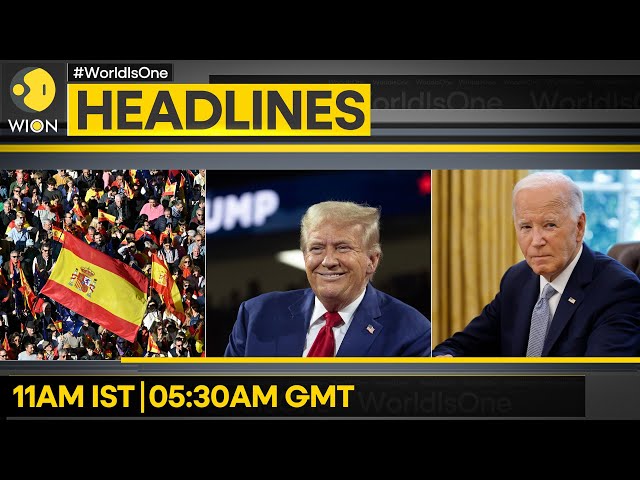 ⁣Biden-Trump Meet In White House On Wednesday | Protest In Spain Over 'Mishandled' Floods |