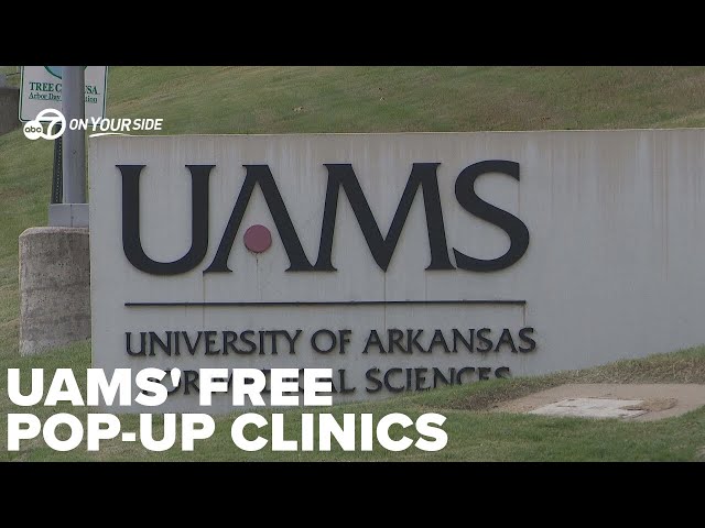 UAMS' Pop-Up Clinics for the Underprivileged