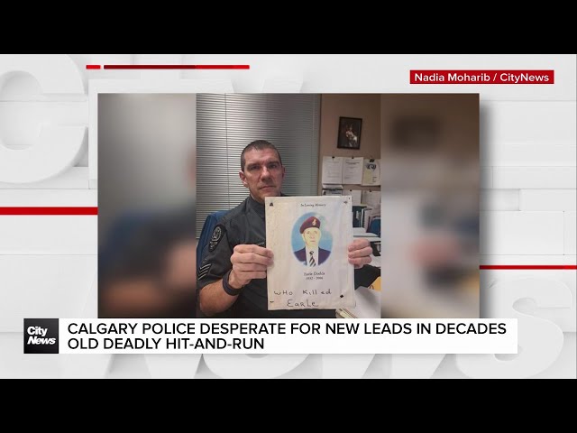 ⁣Calgary police seek new leads in decades-old deadly hit-and-run