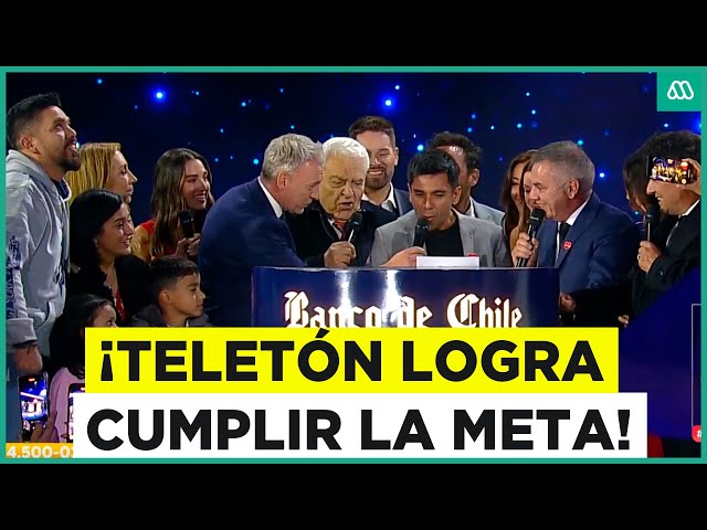 ⁣¡Se logró! Teletón supera la meta 2024