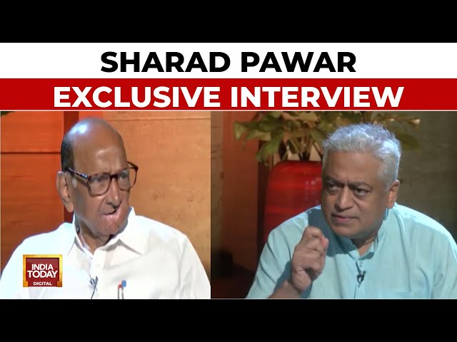 ⁣Exclusive: Sharad Pawar Speaks To India Today's Rajdeep Sardesai Ahead Of Maharashtra Polls