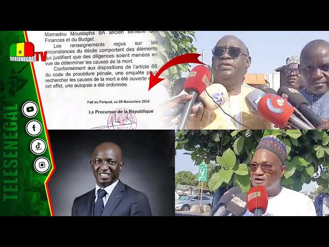 ⁣Levée du corps de Moustapha Ba renvoyée pour autopsie : Me El Hadj Diouf en colère !