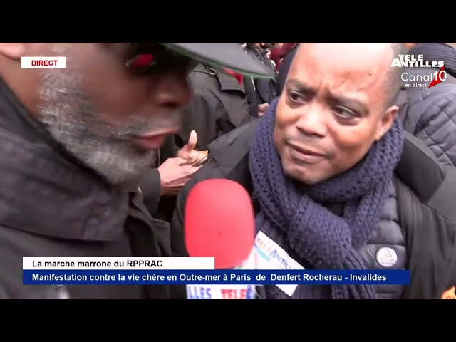 ⁣EN DIRECT DE PARIS AVEC LA MOBILISATION SUR LA VIE CHERE