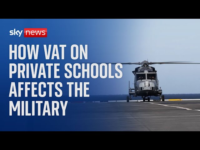 ⁣Military families raise concerns after government introduces VAT on private school fees