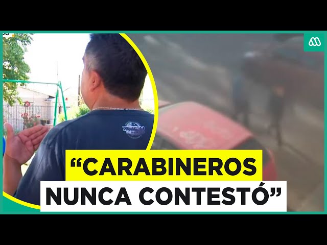 ⁣"Carabineros nunca contestó": Vecino se defendió con sus propios medios de turbazo en su c