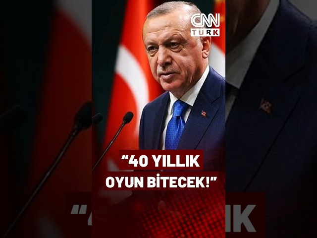 ⁣Erdoğan "Oyunu Bozacağız" Dedi! Terörü Bitirecek Operasyona Geri Sayım Mı?