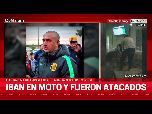 ⁣ASESINARON a BALAZOS a PILLÍN BRACAMONTE, LÍDER de la BARRA de ROSARIO CENTRAL