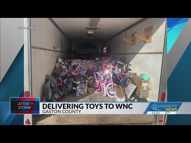 ⁣Toy drive to WNC for kids impacted by Helene