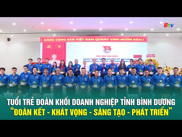 ⁣Tuổi trẻ Đoàn khối Doanh nghiệp tỉnh Bình Dương “Đoàn kết - Khát vọng - Sáng tạo - Phát triển”