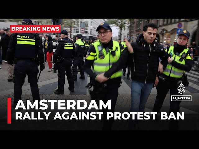 ⁣Amsterdam police says it will arrest people defying demonstration ban