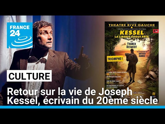 ⁣"Joseph Kessel était un homme pour qui la liberté n'était pas négociable" • FRANCE 24