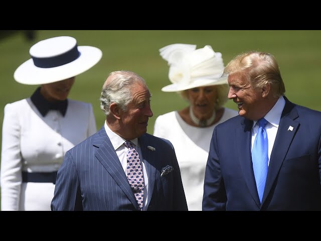 ⁣Donald Trump has a ‘great relationship’ with the King and Queen