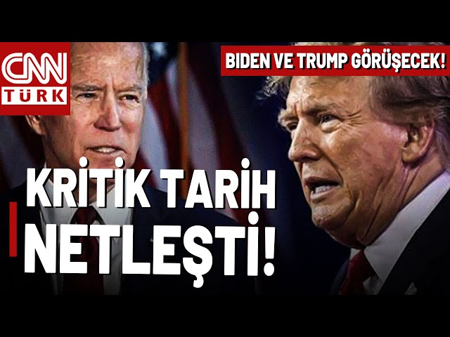 ⁣ABD'de "Gelenek" Bozulmadı! Trump ve Biden Bu Tarihte Bir Araya Gelecek!