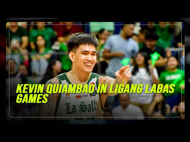 ⁣Kevin Quiambao sets the record straight on playing in 'ligang labas'