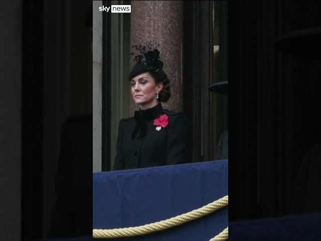 ⁣Princess of Wales at Remembrance Sunday