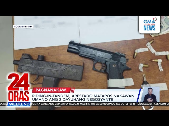 ⁣24 Oras Weekend Part 2 - Nangholdap ng 2 dayuhang negosyante ; Tulong ni PBBM sa nasalanta...; atbp.