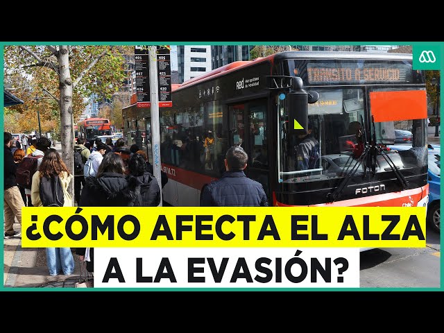 ⁣Alza del pasaje: ¿Cómo afectará a la evasión en micros y Metro?