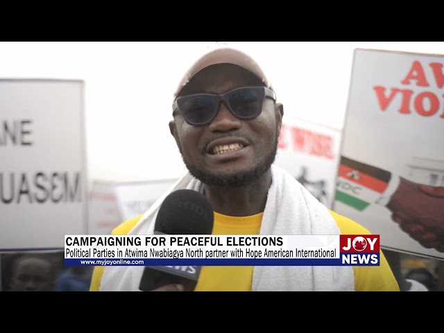 ⁣Political Parties in Atwima Nwabiagya North partner with Hope American International. #ElectionHQ