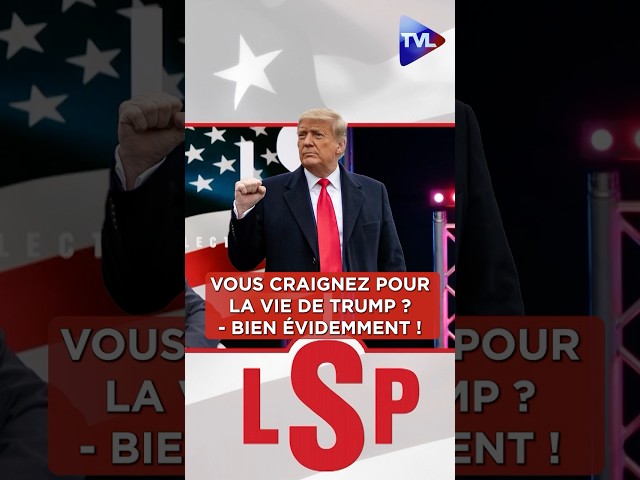 ⁣"Vous craignez pour la vie de  #donaldtrump ?" Bien évidemment‼️ #election  #trump