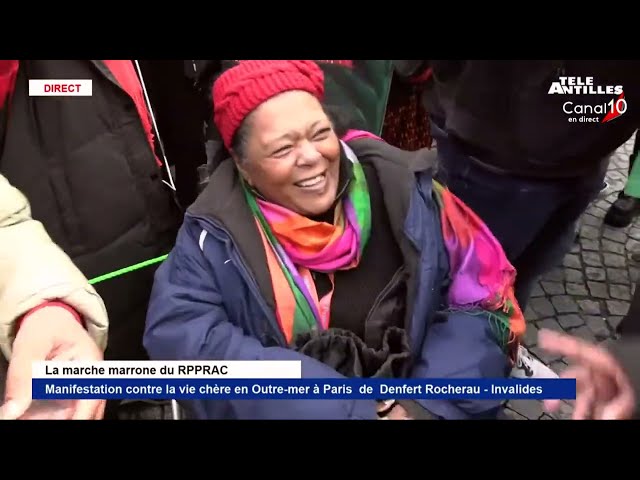 ⁣EN DIRECT DE PARIS AVEC LA MOBILISATION SUR LA VIE CHERE