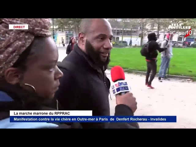 ⁣EN DIRECT DE PARIS AVEC LA MOBILISATION SUR LA VIE CHERE