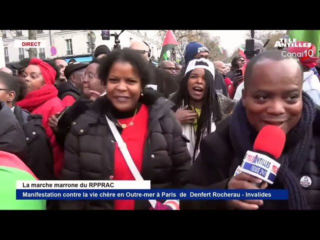 ⁣EN DIRECT DE PARIS AVEC LA MOBILISATION SUR LA VIE CHERE