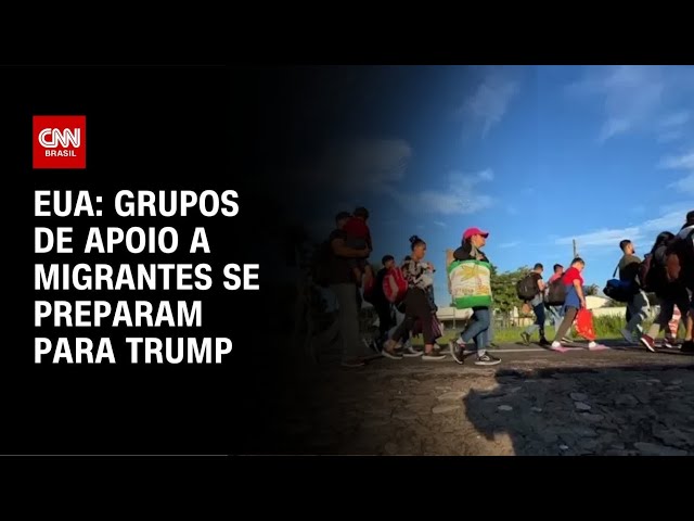 ⁣EUA: grupos de apoio a migrantes se preparam para Trump | AGORA CNN