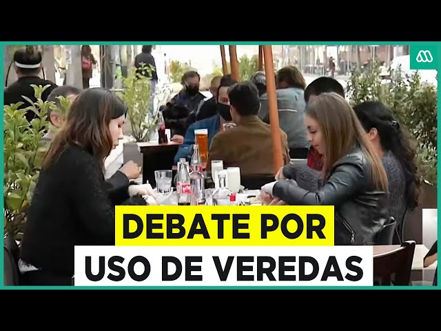 ⁣Uso de veredas por restaurantes: Una iniciativa que genera debate entre vecinos