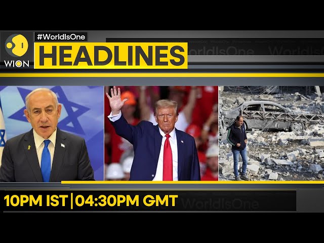 ⁣Lebanon: 27 Killed Israeli Strikes | BIBI: Spoke To Trump Thrice | WION Headlines