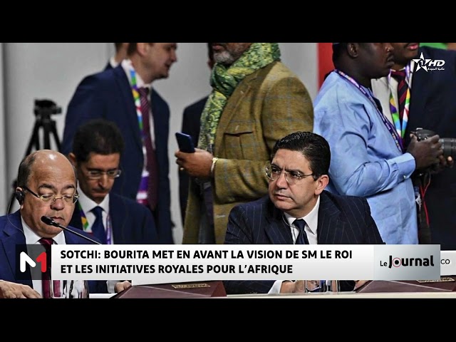 ⁣Forum Russie-Afrique : Bourita met en avant la vision royale pour l'Afrique