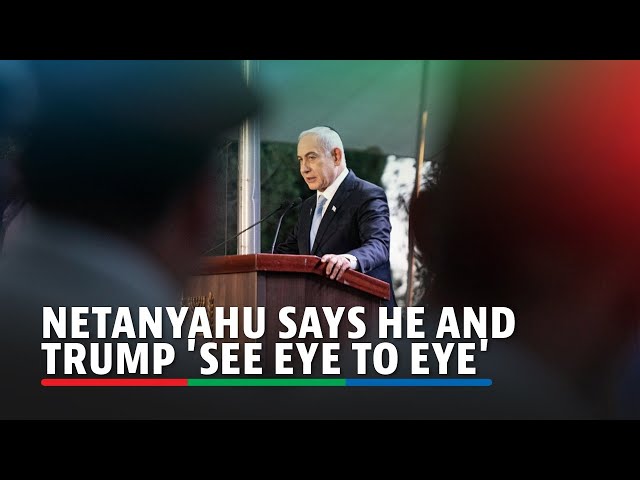 ⁣Netanyahu says has spoken with Trump three times in past few days | ABS-CBN News