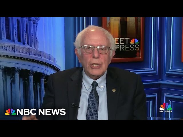 ⁣Bernie Sanders says Americans ‘have a right to be angry’: Full interview