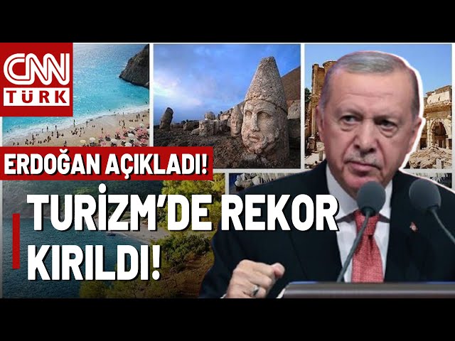 ⁣ Dış Ticaret Açığı Azalıyor! Erdoğan: "Turizmde 9 Ayda 47 Milyar Dolar İle Rekor Kırdık"