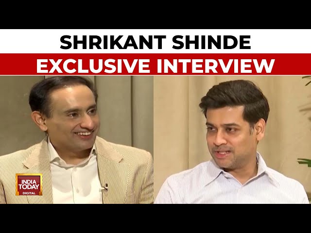 ⁣Exclusive: Shiv Sena Leader Shrikant Shinde Speaks To India Today's Rahul Kanwal | Maharashtra 